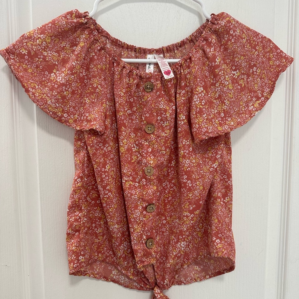 Floral Off-Shoulder Top